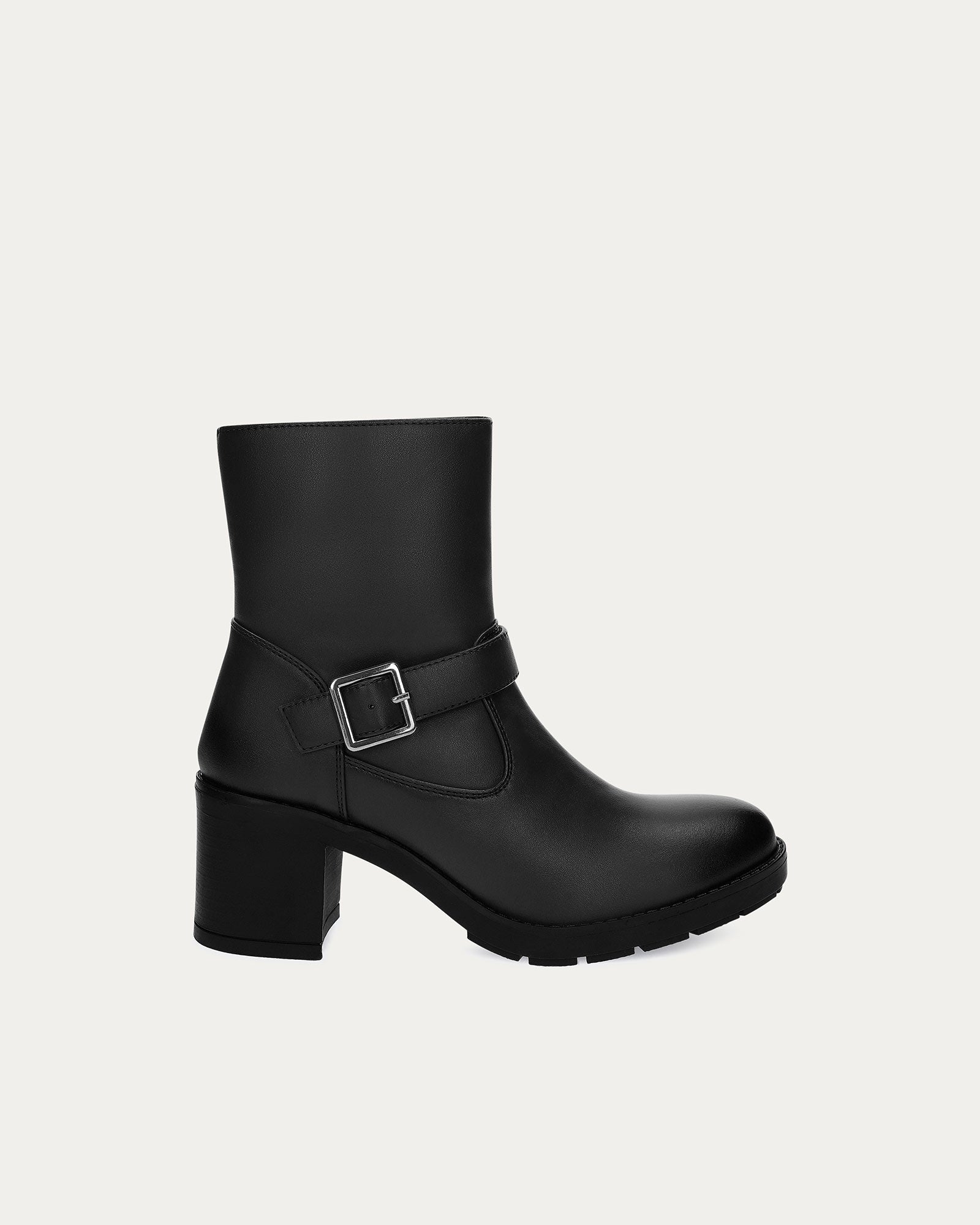 Jane black boots, vegan eco-friendly