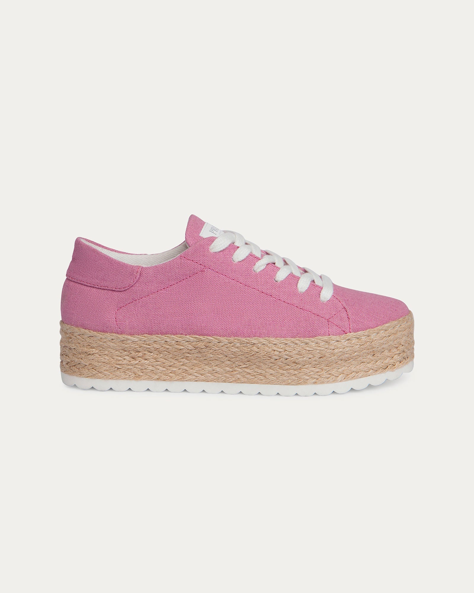 Gianna Pink Wedge Sneakers, Vegan Eco-Friendly