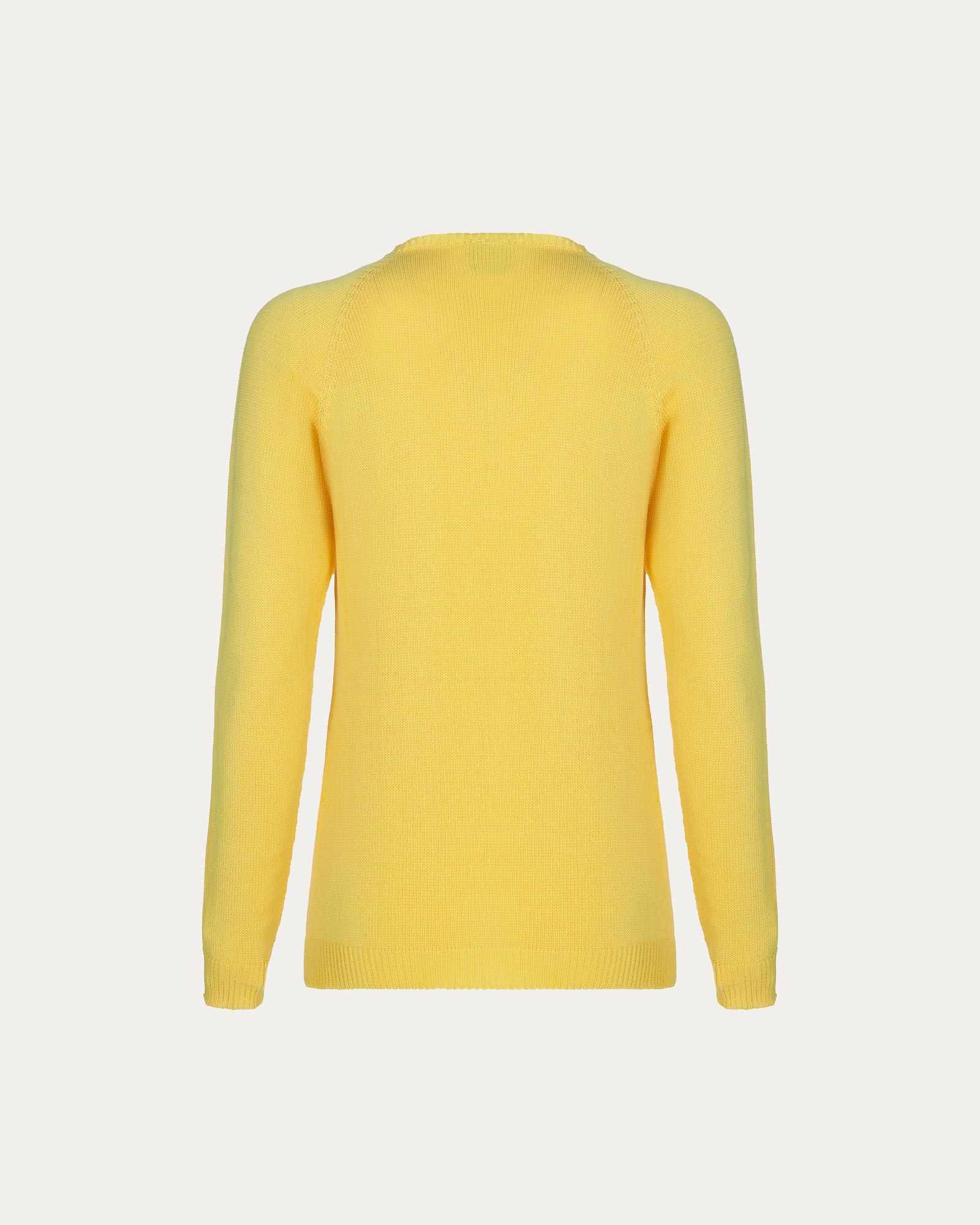 GO VEGAN Yellow Sweater – Organic Cotton