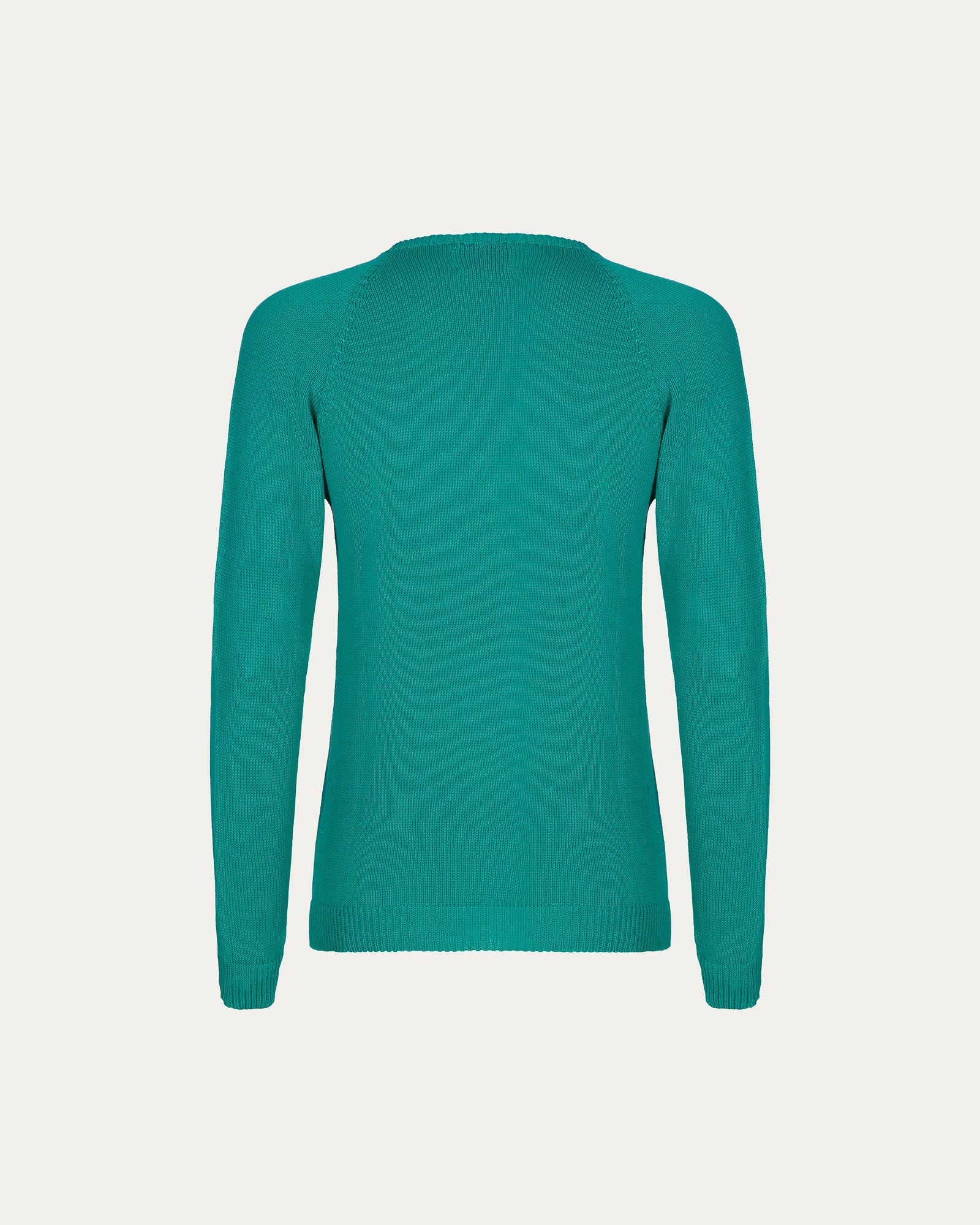 GO VEGAN Green Sweater – Organic Cotton