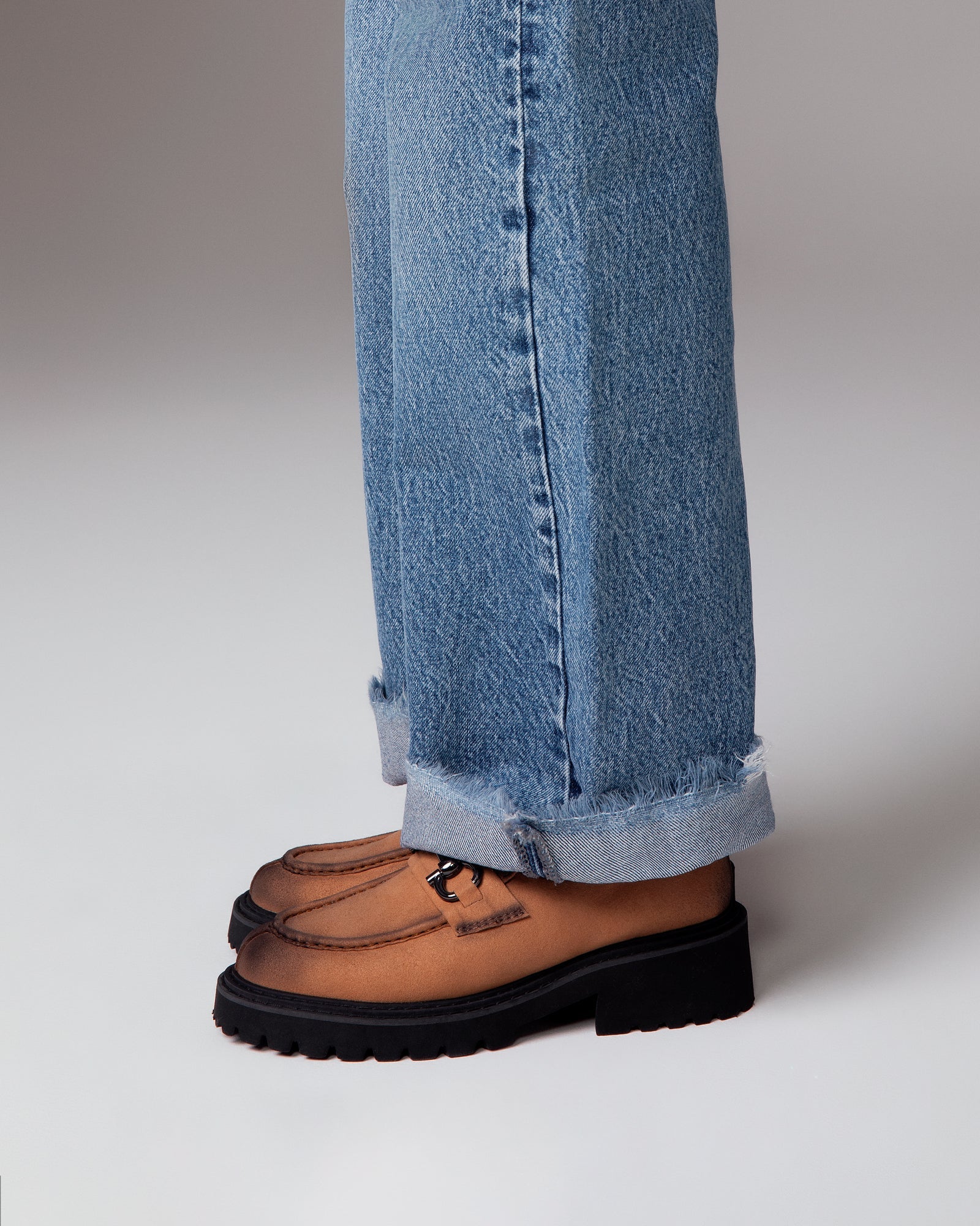 Elsa camel moccasins, vegan eco-friendly