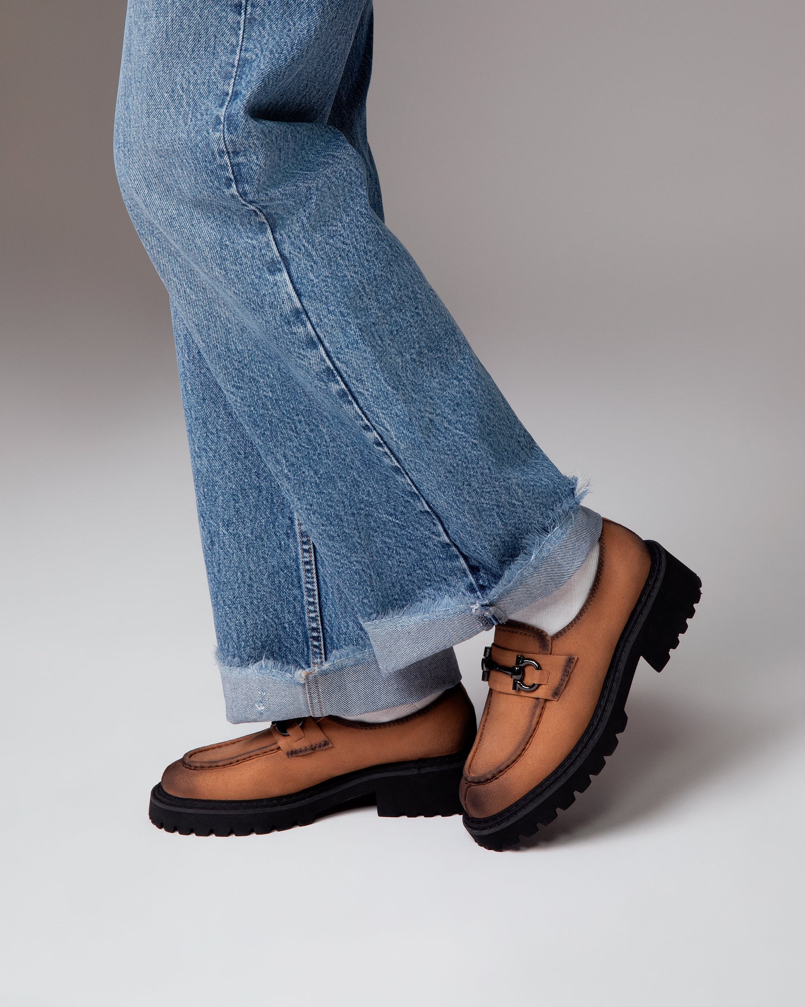 Elsa camel moccasins, vegan eco-friendly