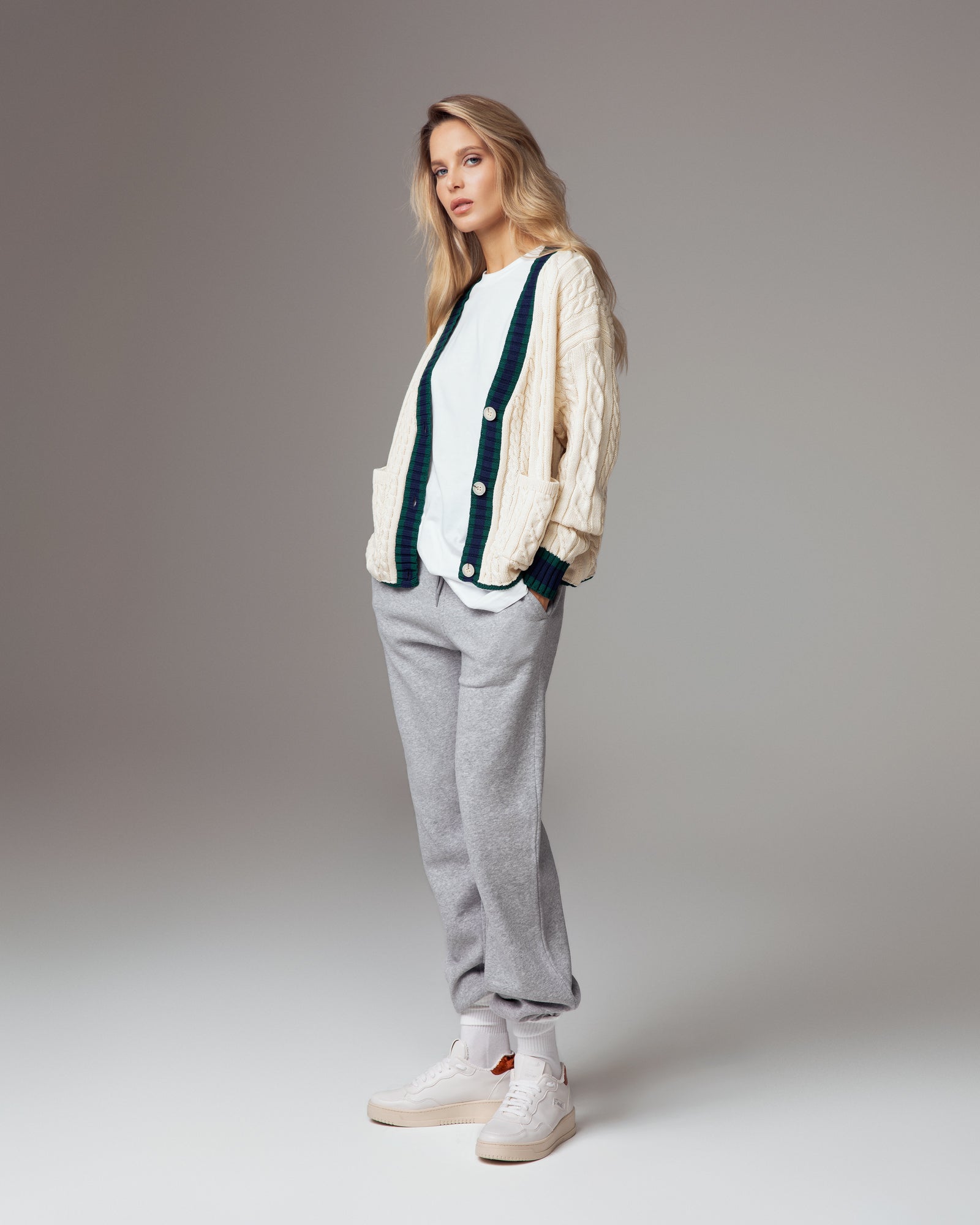 Lauren Sneakers White Orange, Vegan Ecological