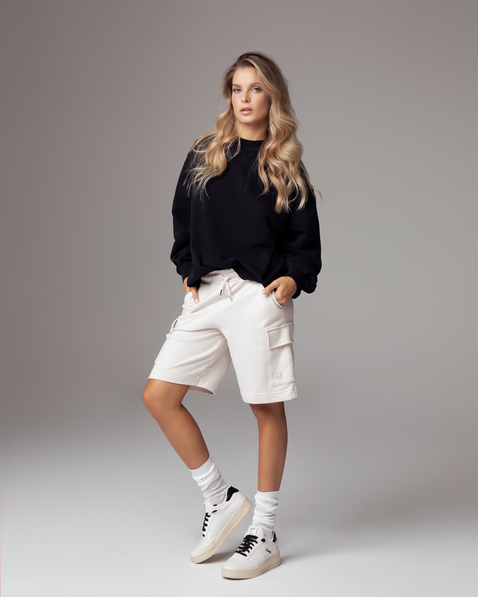 Lauren Sneakers Black White, Vegan Ecological