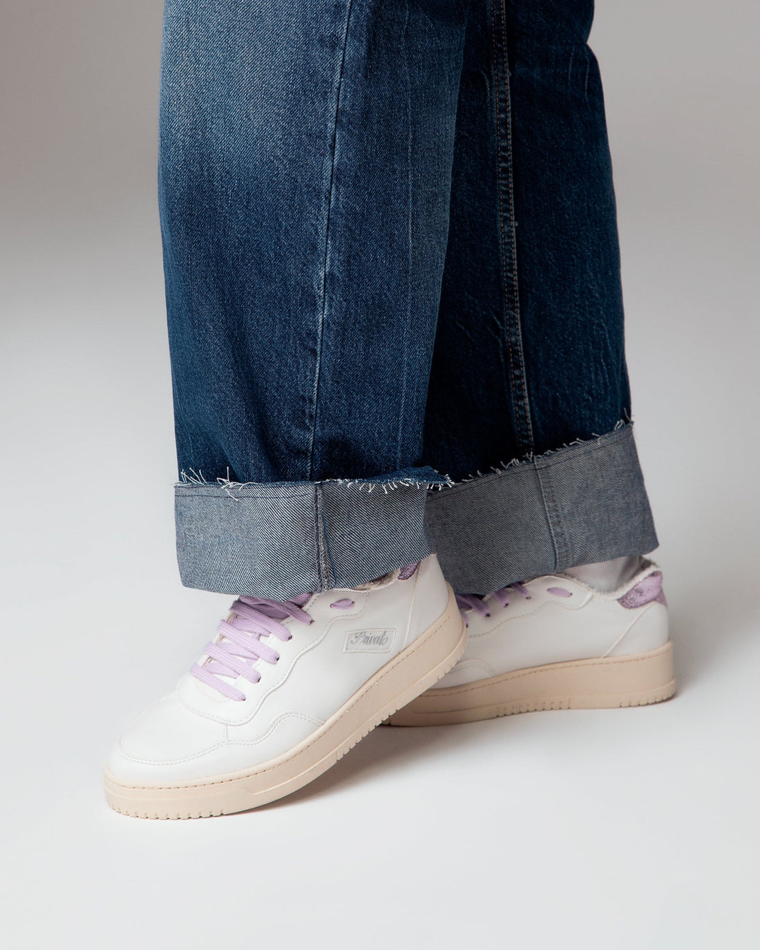 Lauren Sneakers White Lilac, Vegan Ecological