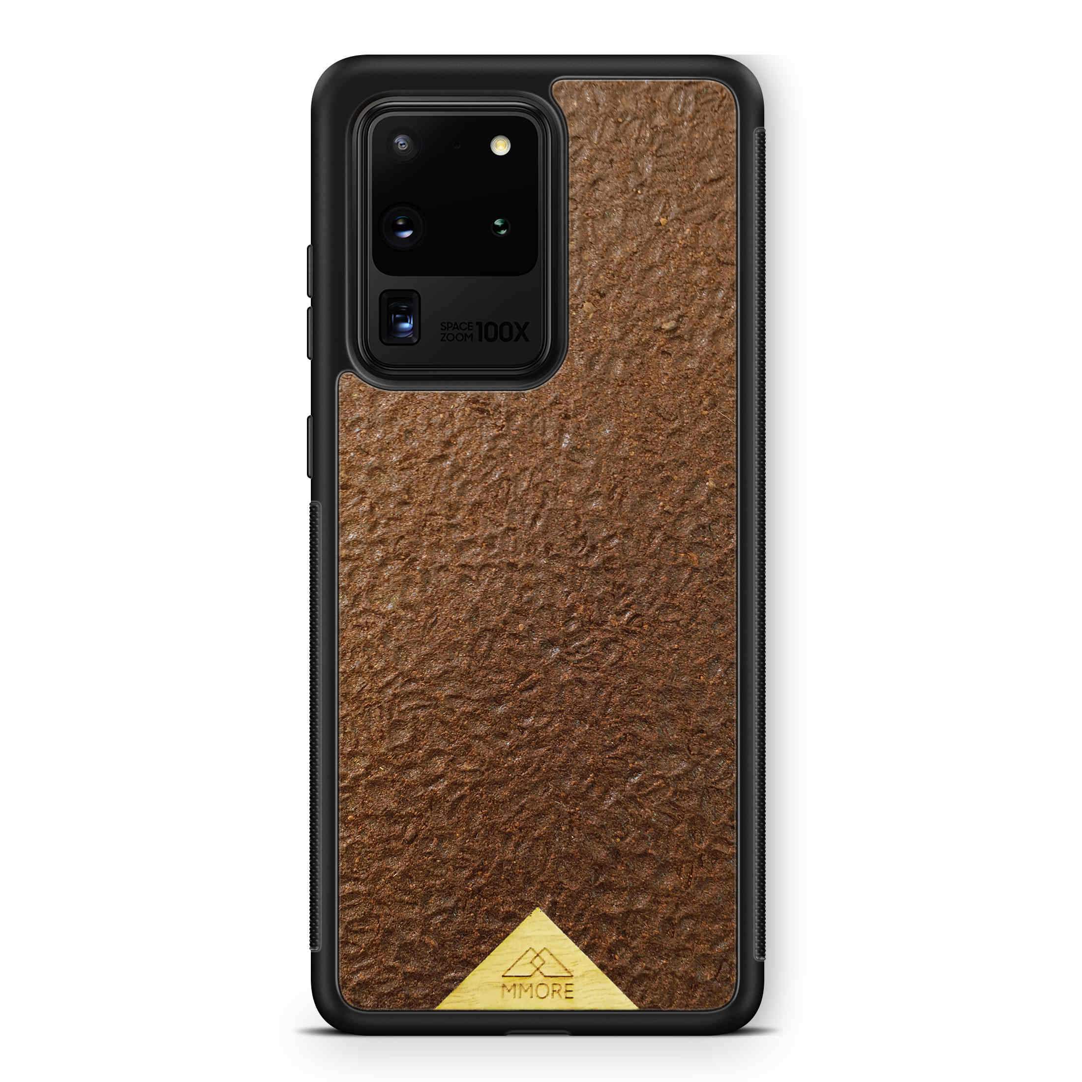 Organic phone case - Coffee