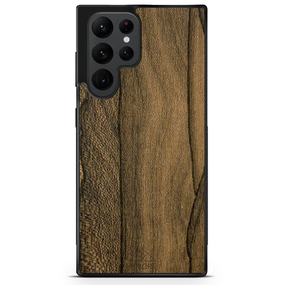 Ziricote rare wood phone case