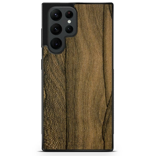 Ziricote rare wood phone case