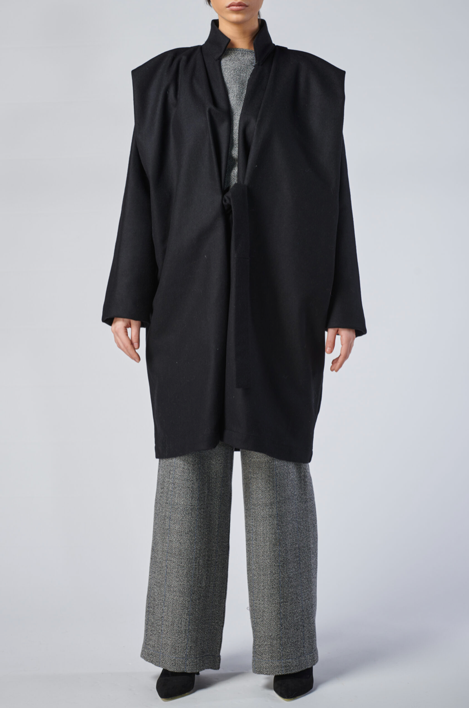 MICHIYUKI midi coat-2