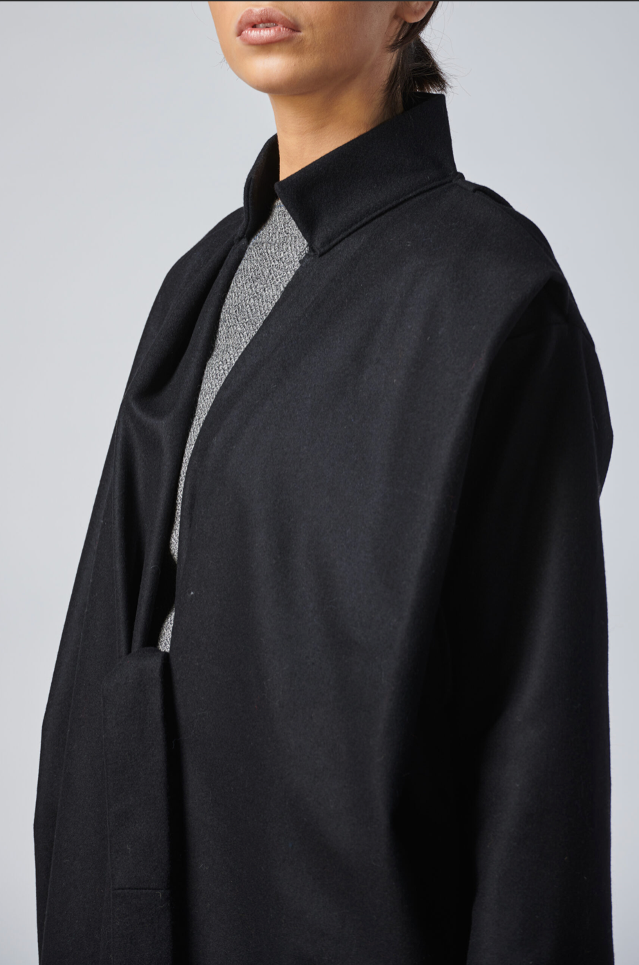 MICHIYUKI midi coat-3