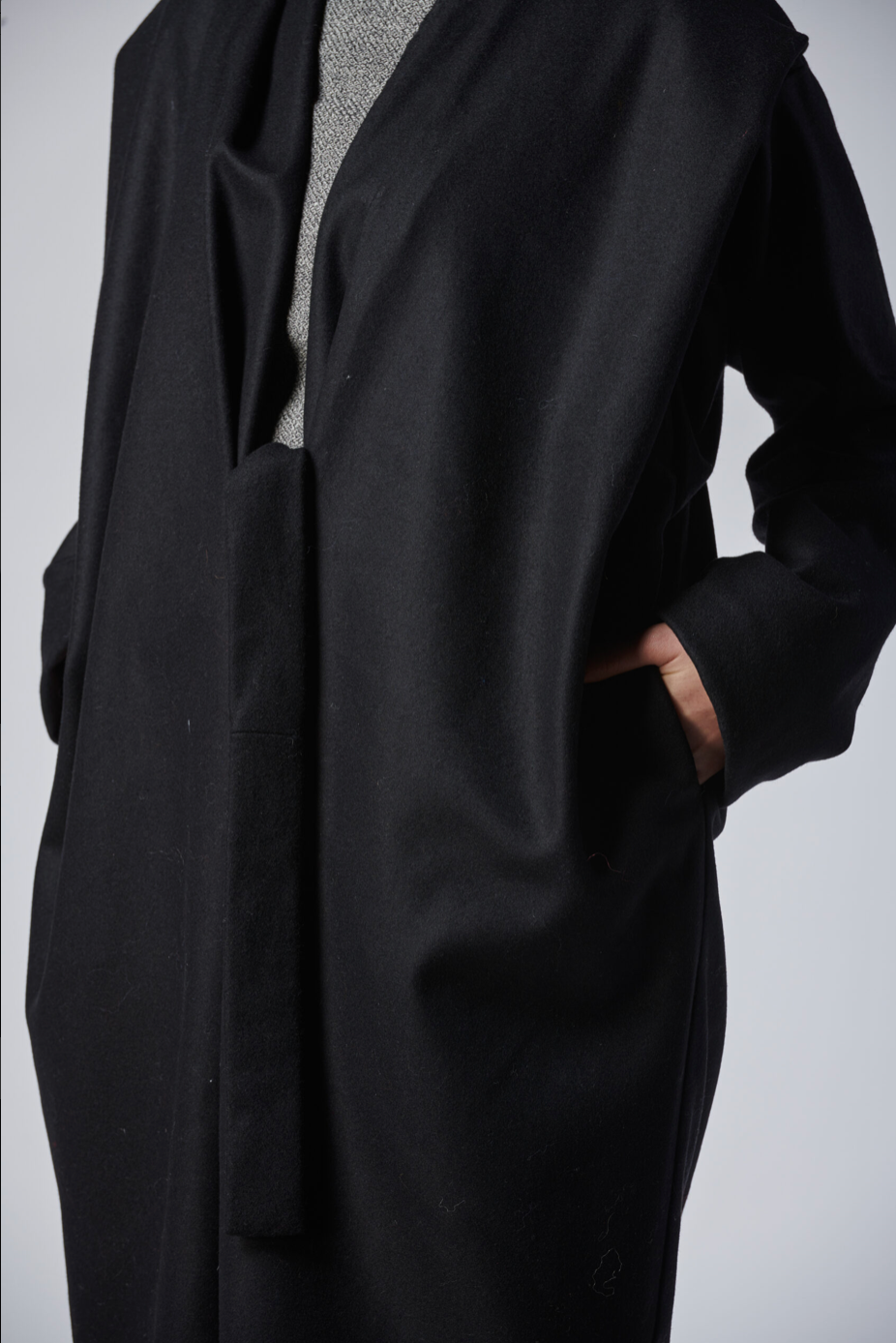 MICHIYUKI midi coat-4