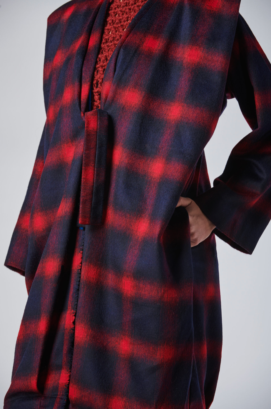 MICHIYUKI midi coat-7