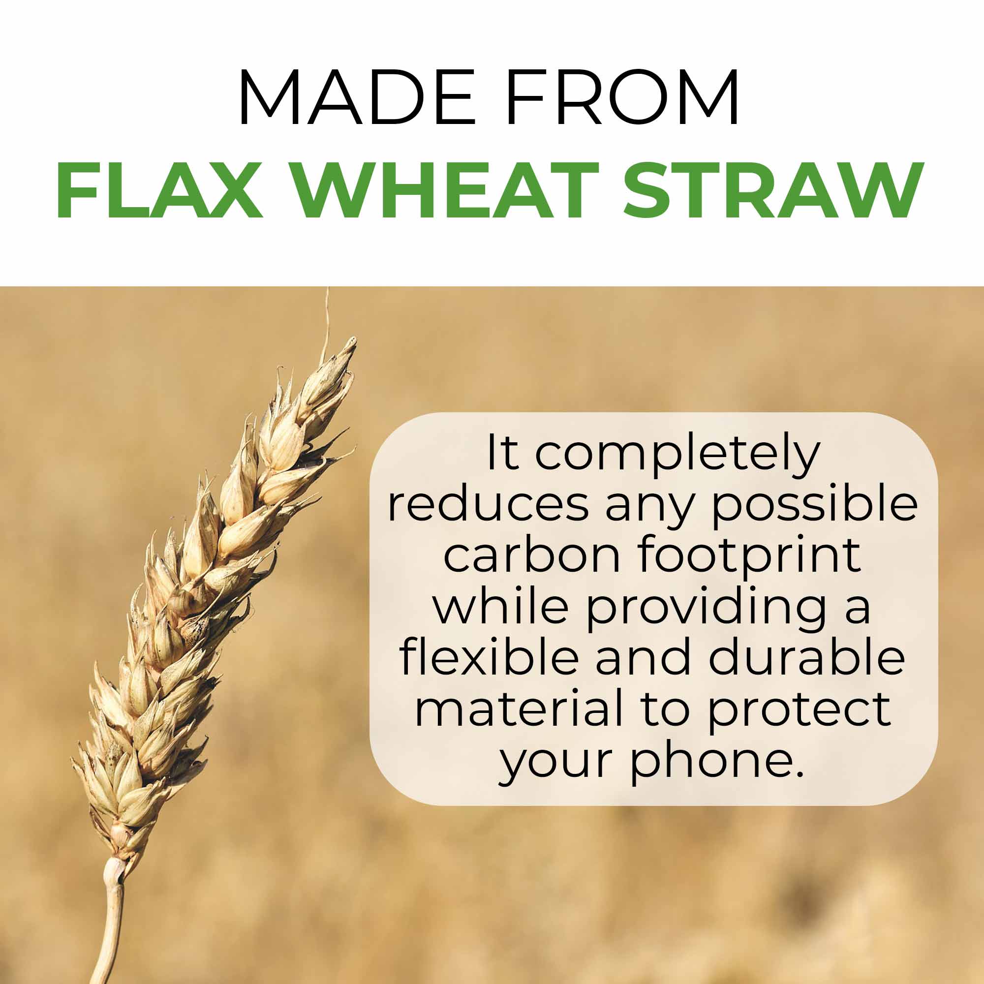 100% Biodegradable phone case - Black