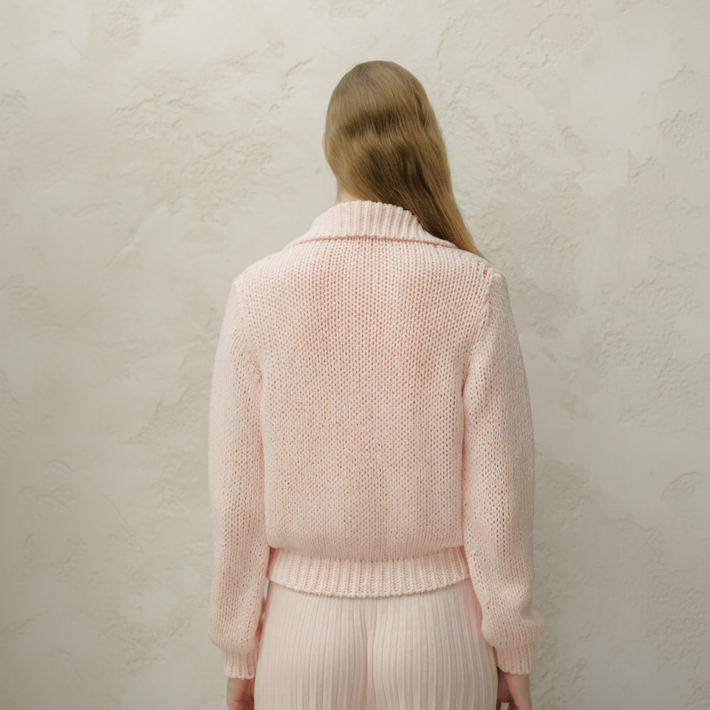 Fine Cotton Bomber Jacket