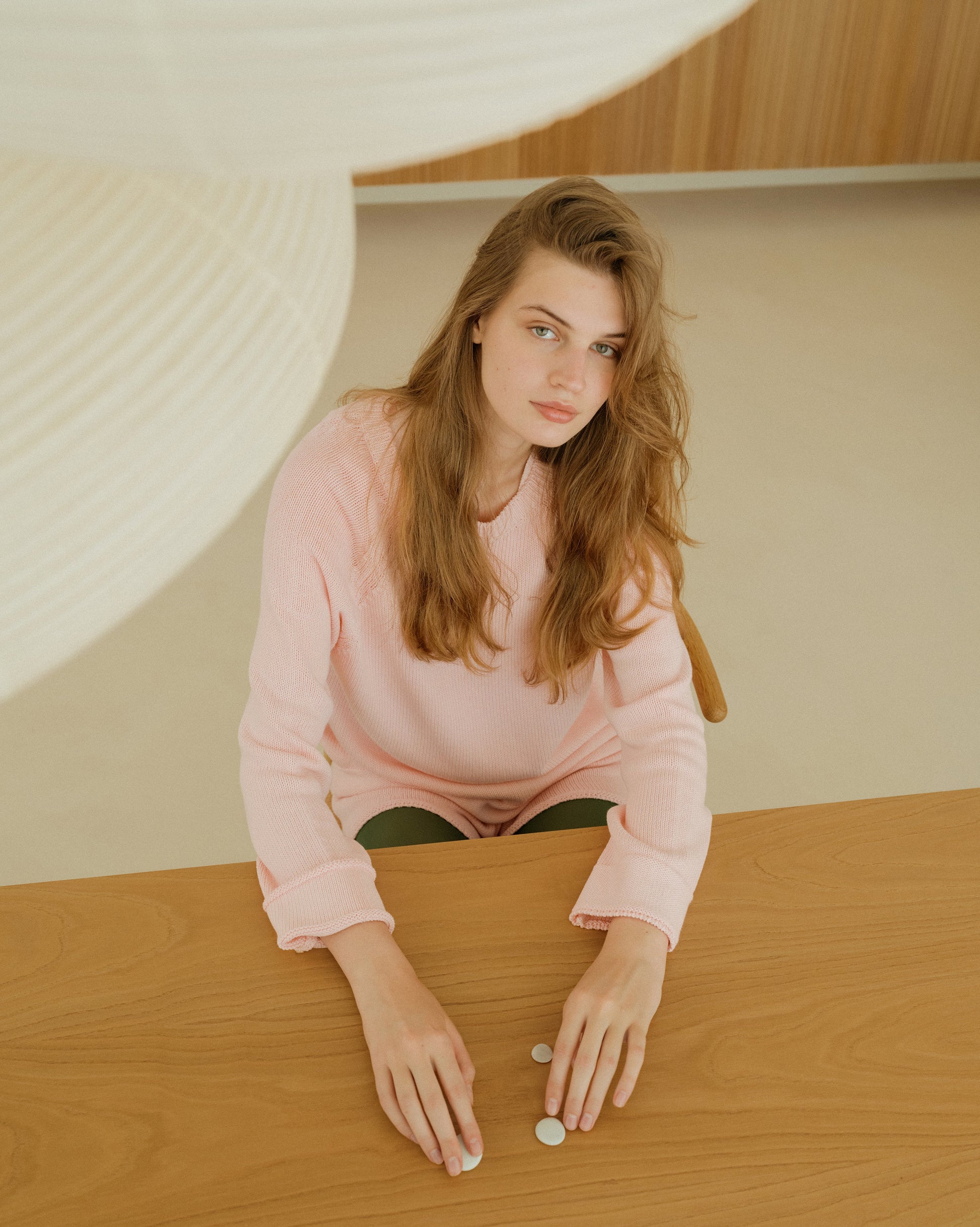 Fine Cotton Relaxed Sweater-4