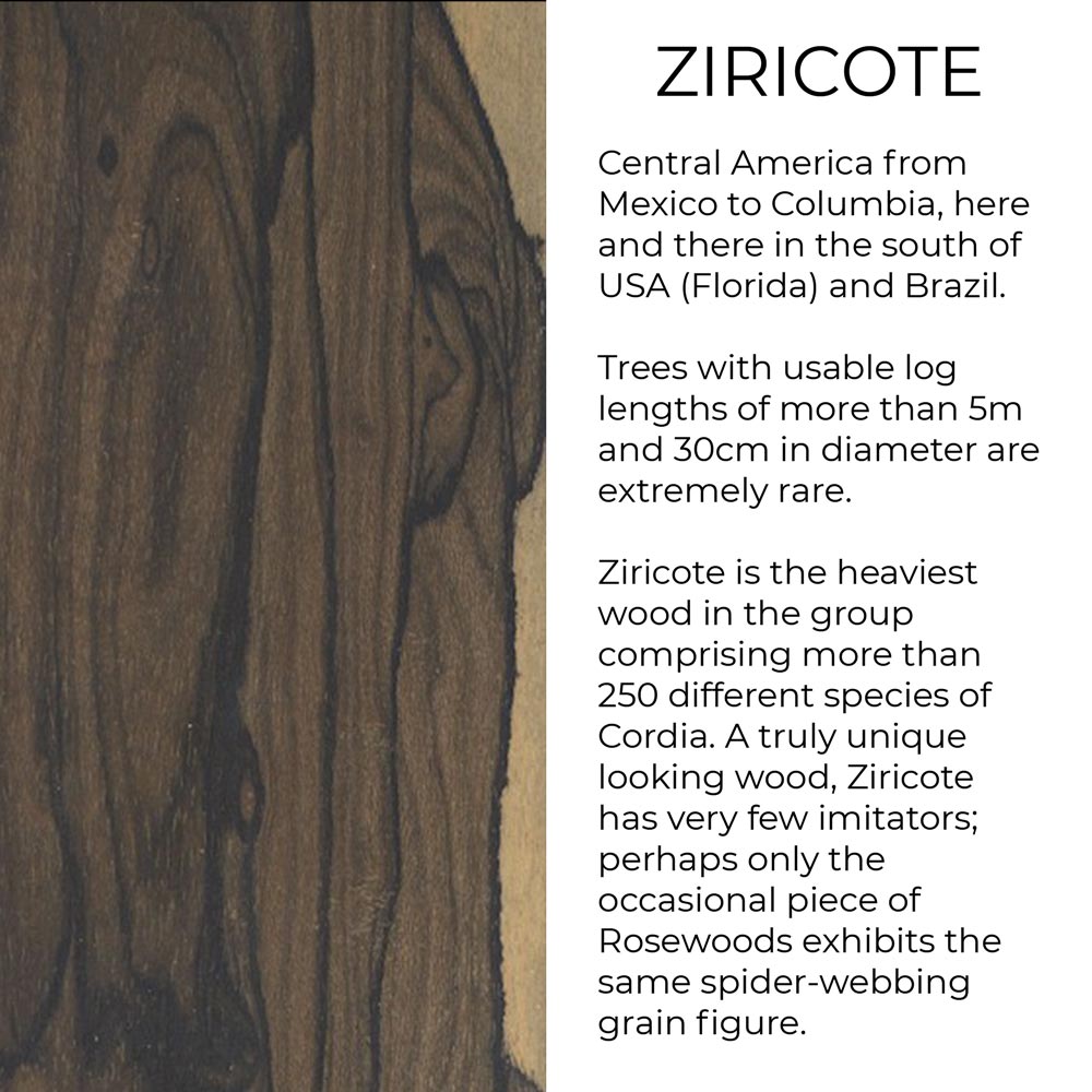 Ziricote rare wood phone case