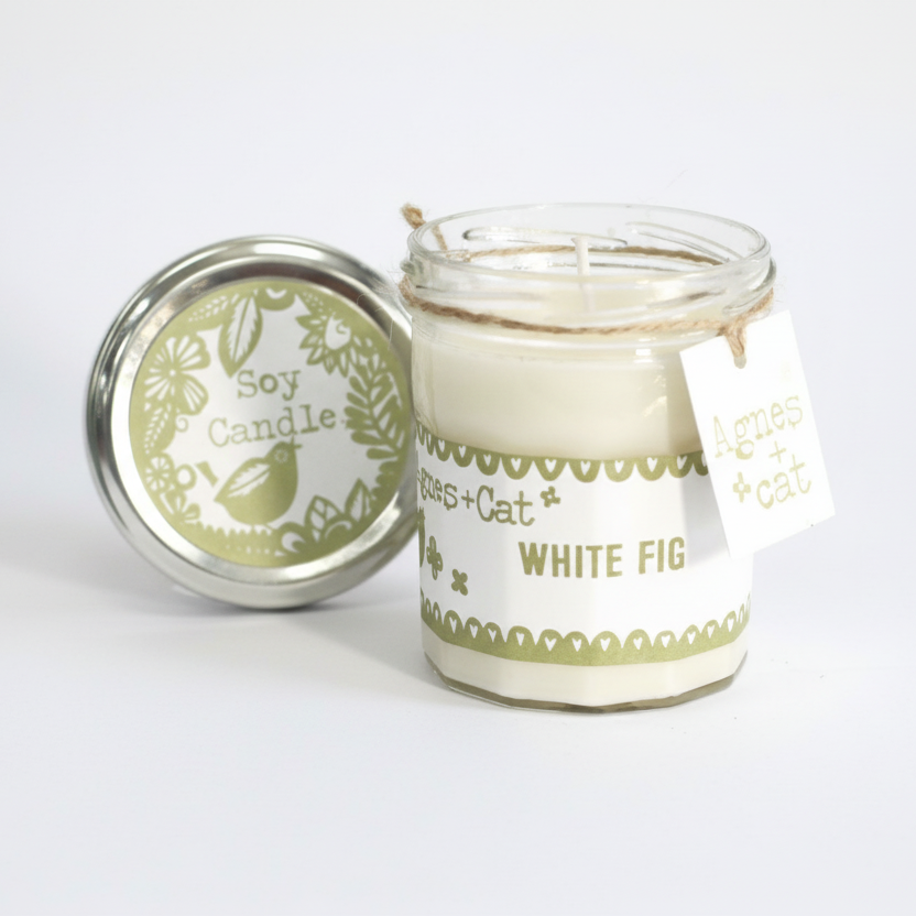 Jam Jar Candle - White Fig