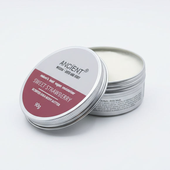 Scented Shea Body Butter - Sweet Strawberry