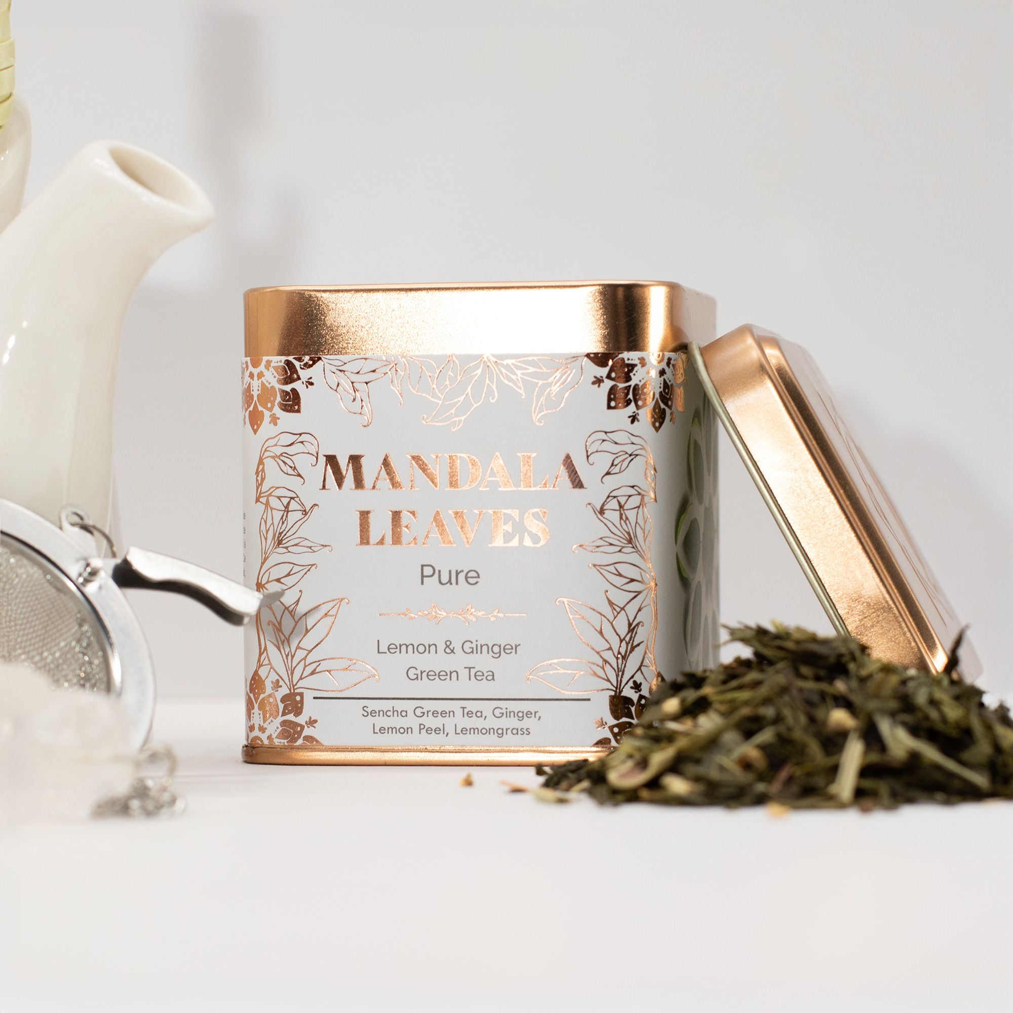 Eco Classic Green Tea with Lemon and Ginger