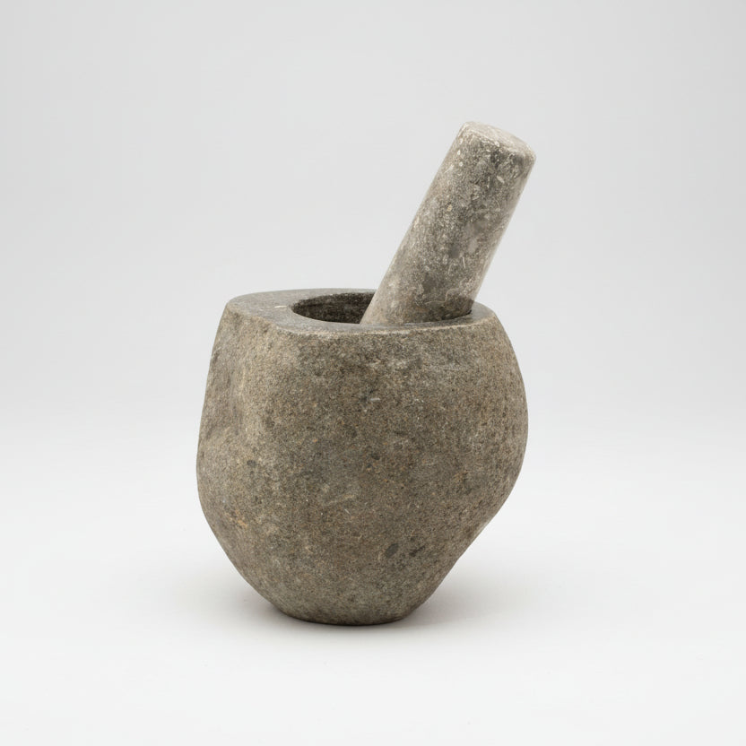 Natural Riverstone Pestle & Mortar (Medium)