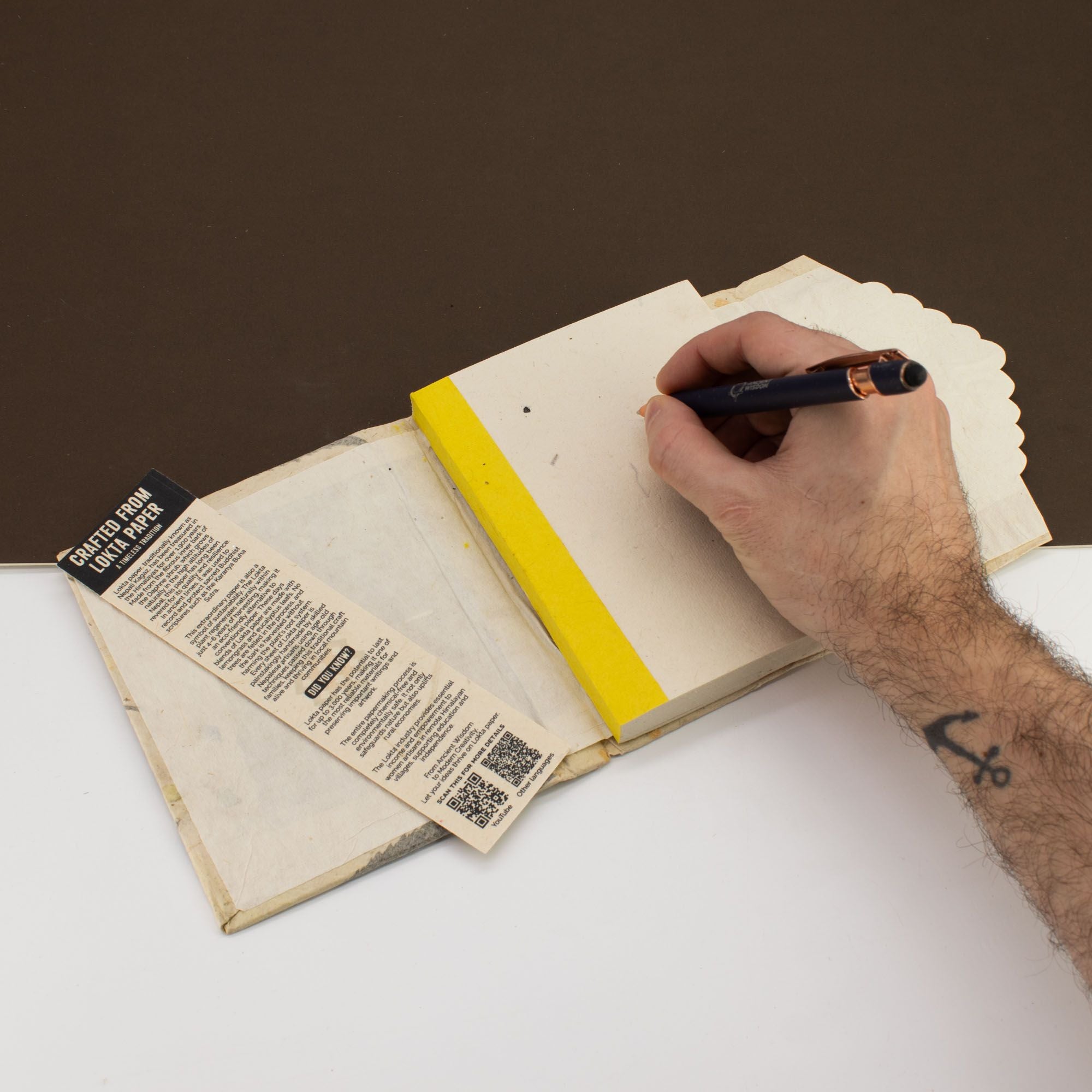 Med Lokta Bougainvillea Notebook