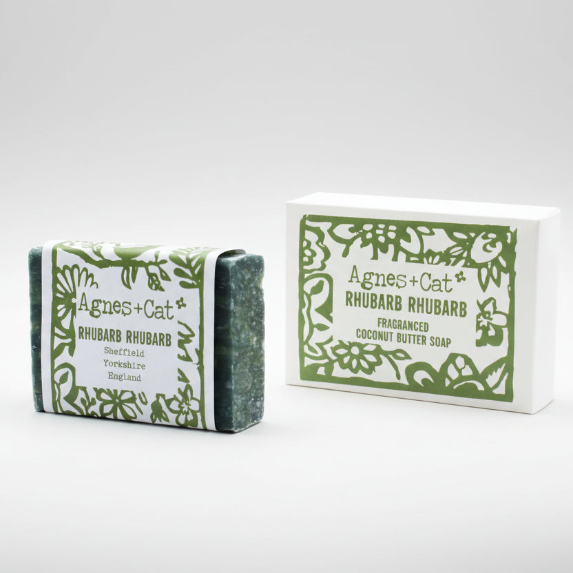 140g Handmade Soap - Rhubarb Rhubarb