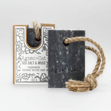 Soap On A Rope - Sea Salt And Moss