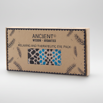 Lavender Natural Cotton and Juco Eye Pillow in Gift Box - Blue Viper
