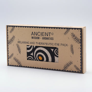 Lavender Natural Cotton and Juco Eye Pillow in Gift Box - Illusion