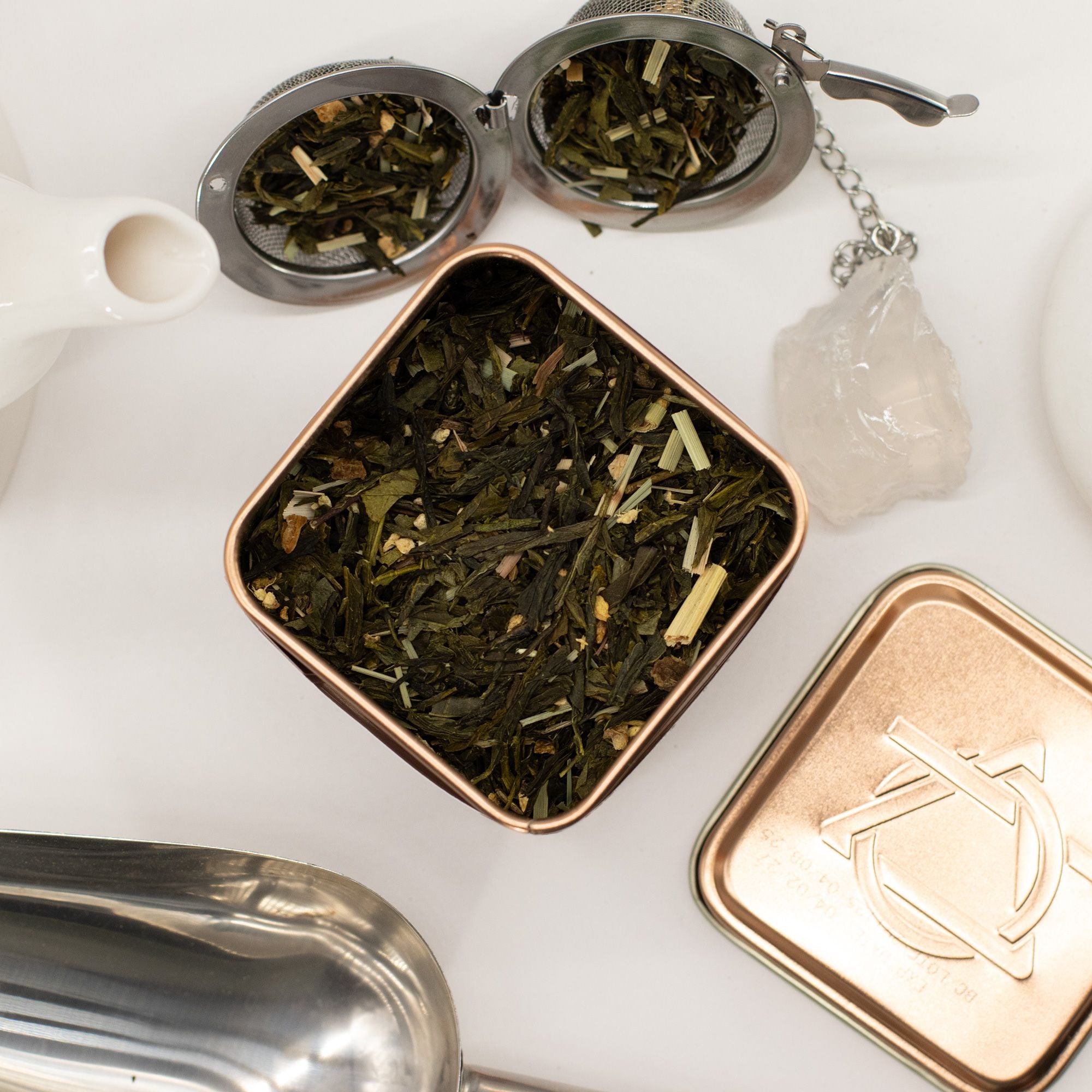 Eco Classic Green Tea with Lemon and Ginger