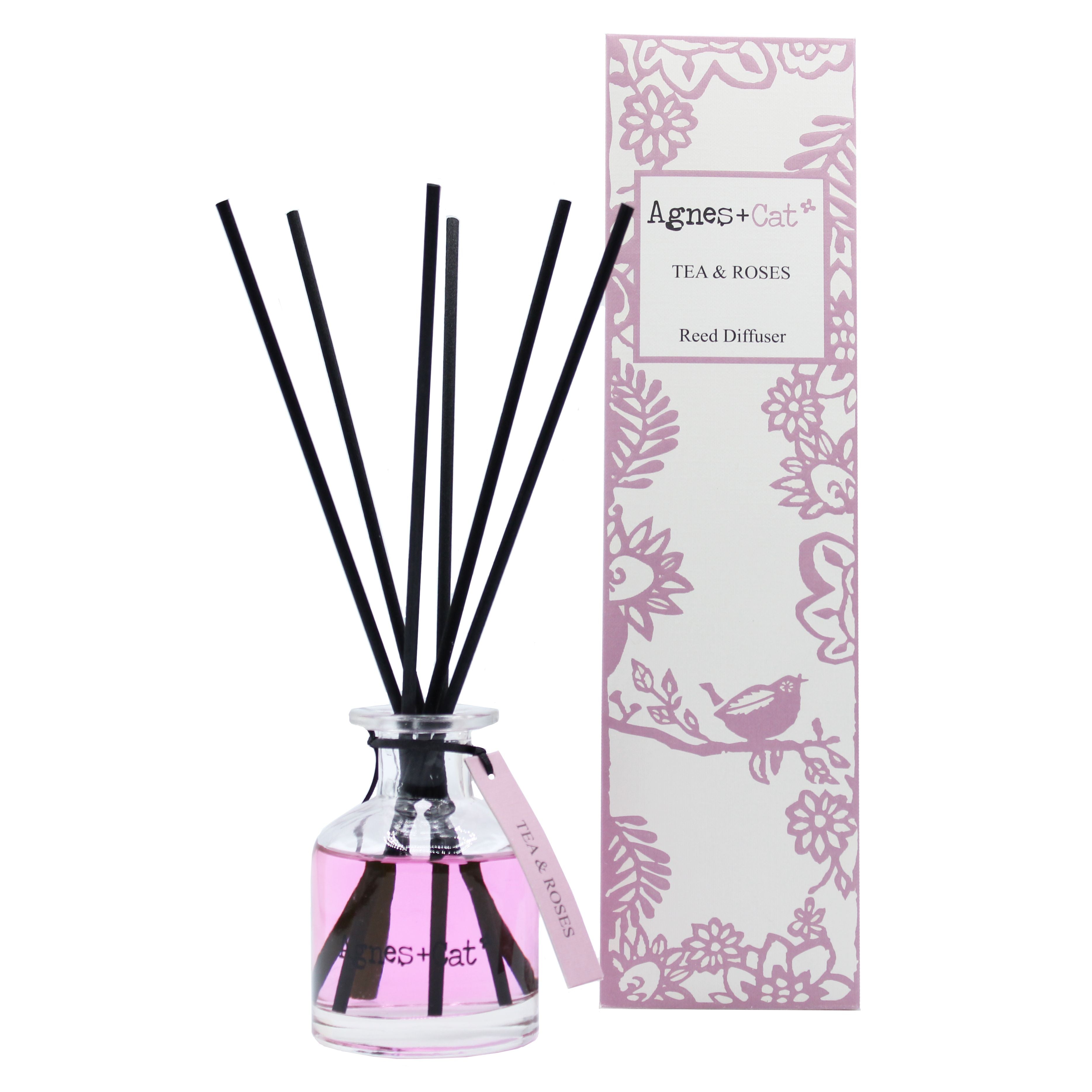 Box of Reed Diffuser - Tea & Roses