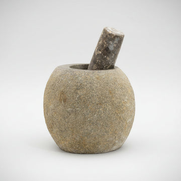 Natural Riverstone Pestle & Mortar (Large)