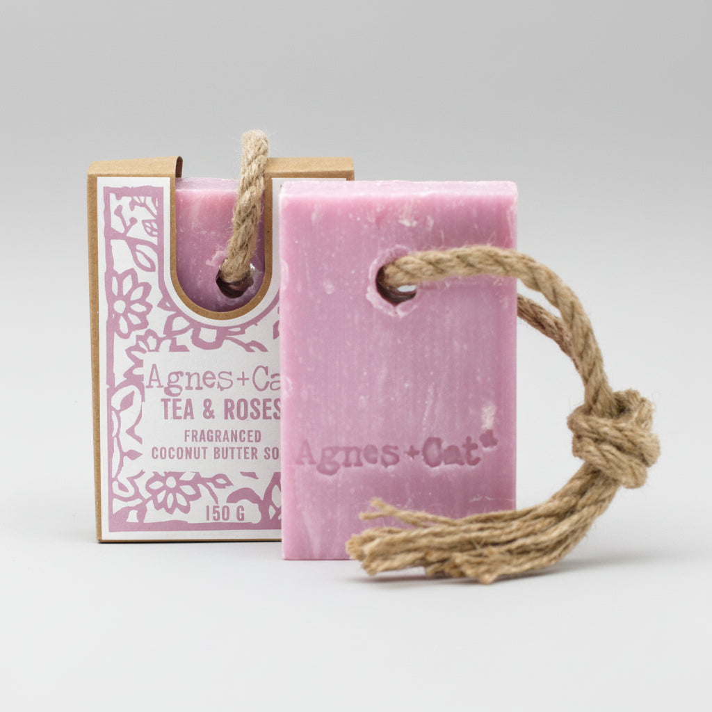 Soap On A Rope - TEA & ROSES