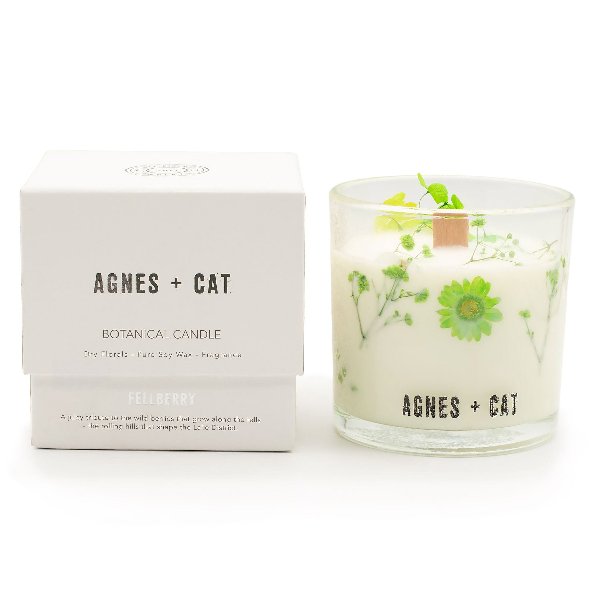Botanical Soy Wax Candle - Fellberry