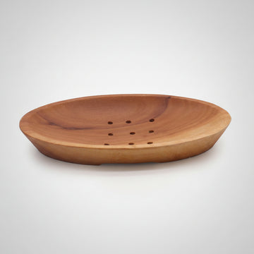 Classic Mahogany Soap Dish - Oval