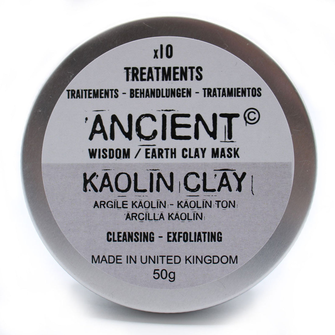 Kaolin Clay Face Mask