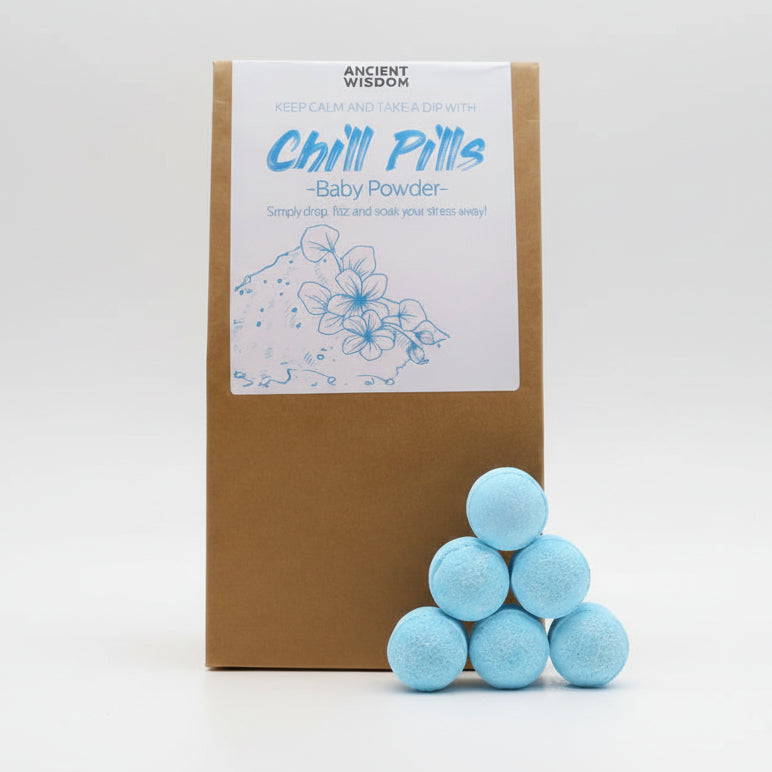 Chill Pills Gift Pack 350g - Baby Powder