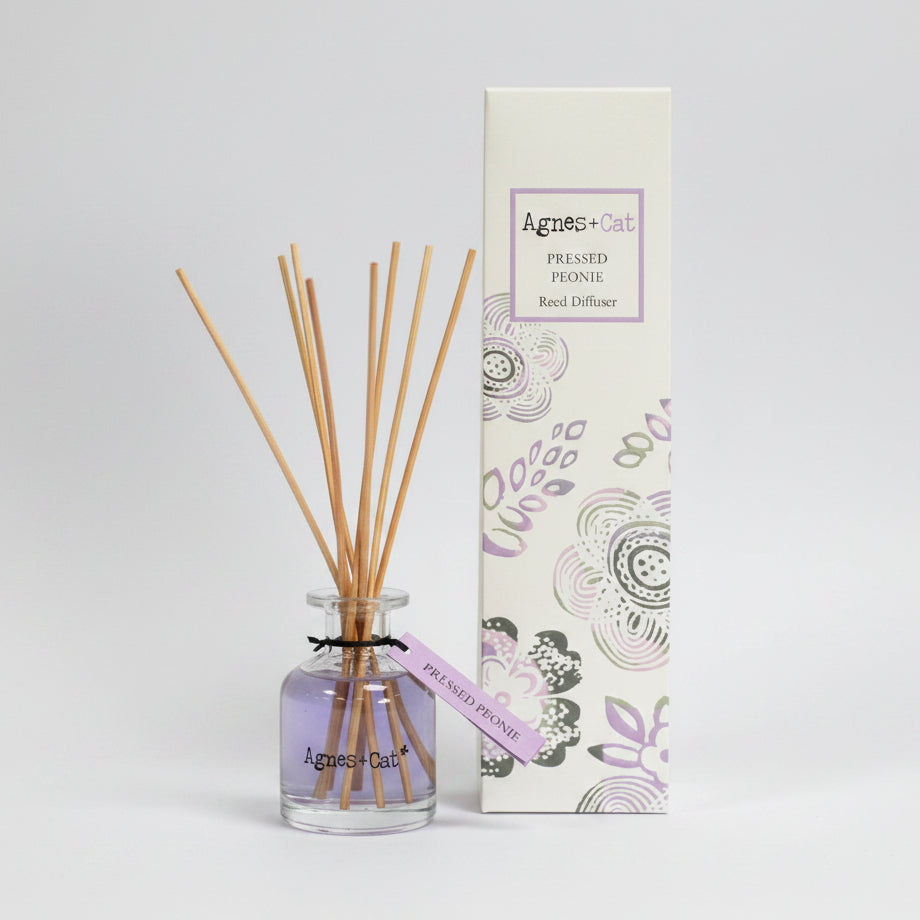 Box of Reed Diffuser - Pressed Peonie