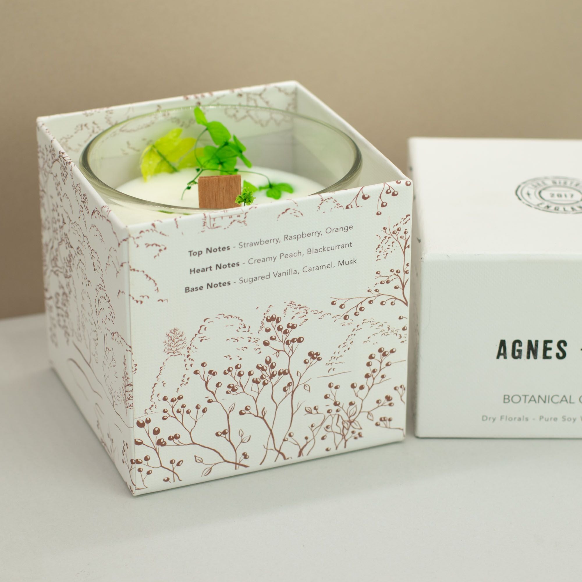 Botanical Soy Wax Candle - Fellberry