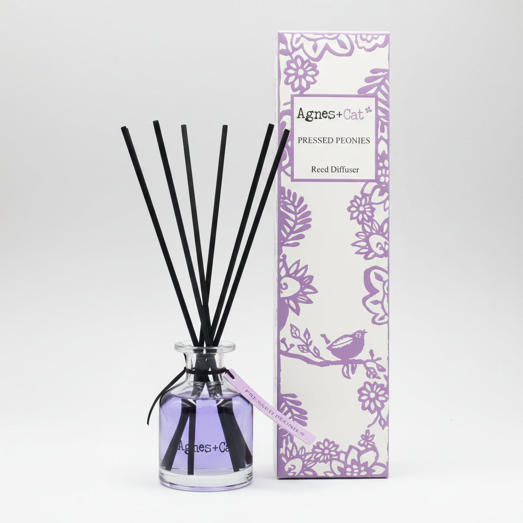 Box of Reed Diffuser - Pressed Peonie