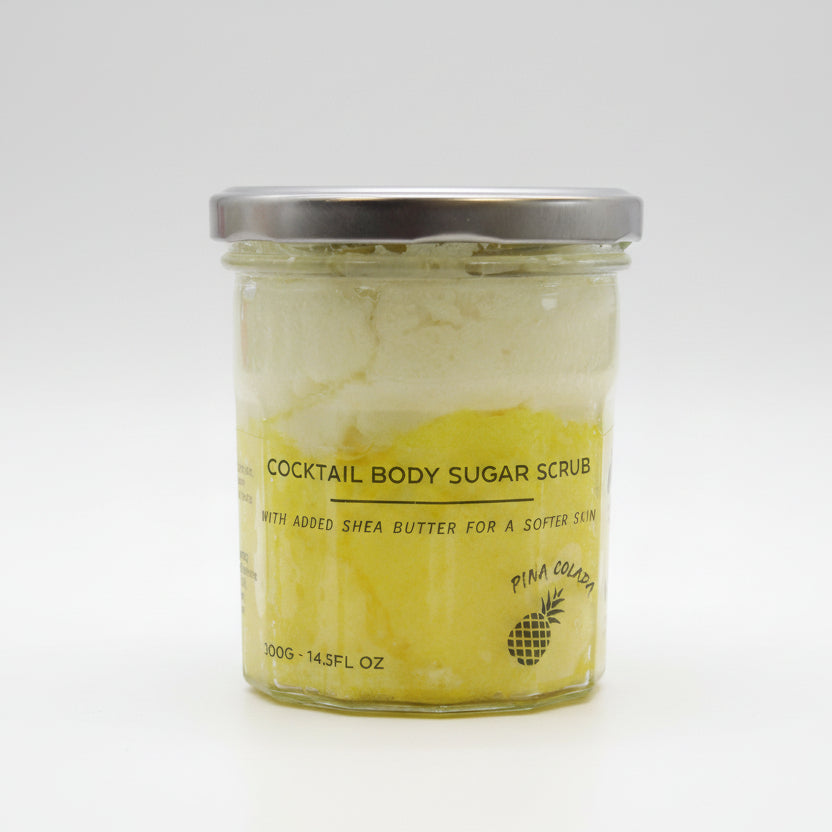Fragranced Sugar Body Scrub - Pinacolada