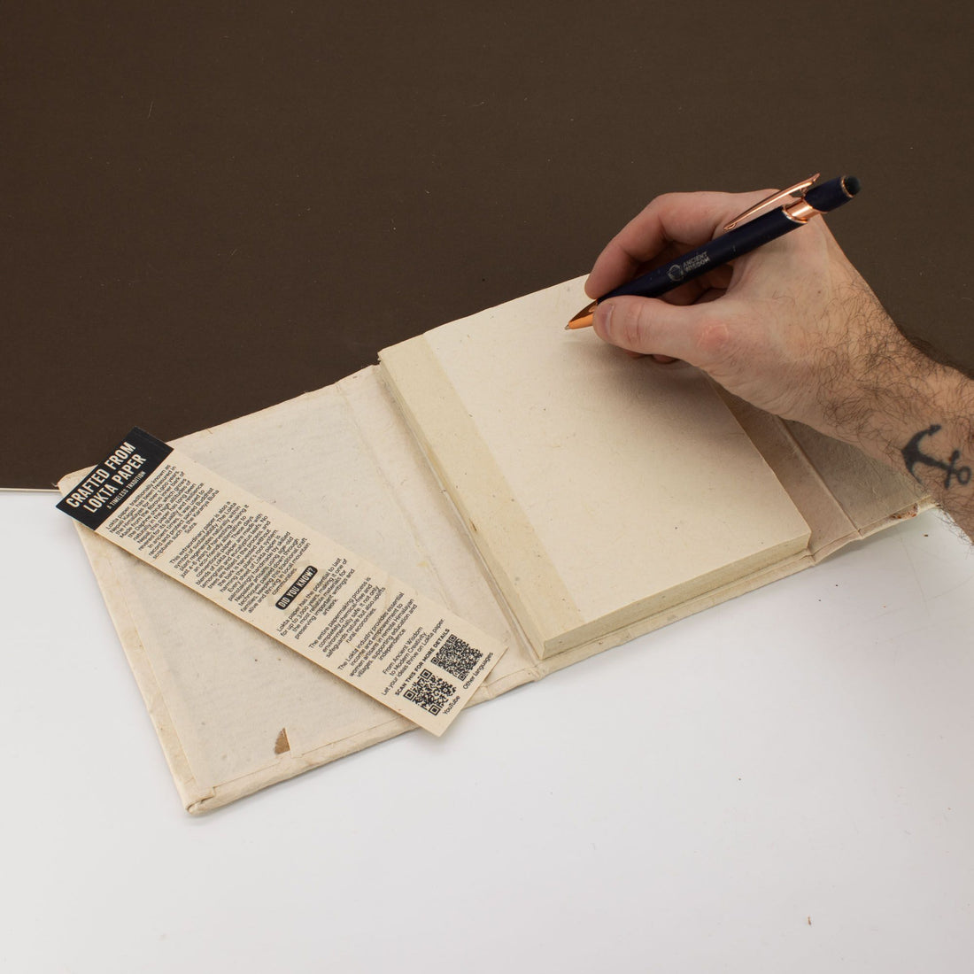 Med Lokta Mixed Flowers Notebook