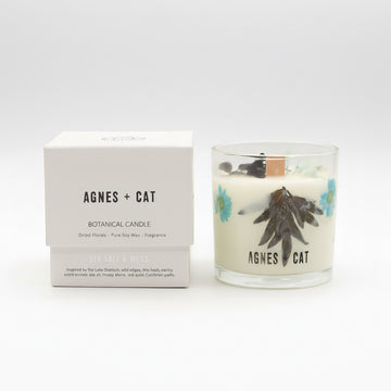 Botanical Soy Wax Candle - Seasalt & Moss