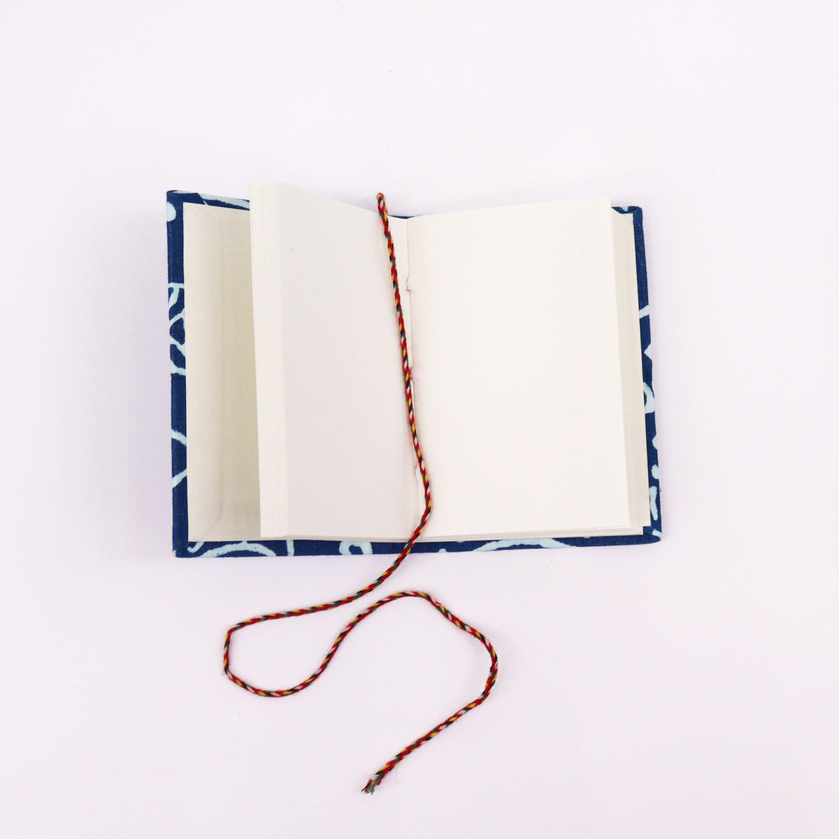 4x Block Print Cotton Bound Notebooks