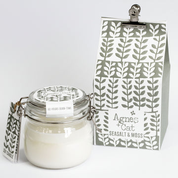 Kilner Jar Candle - Seasalt and Moss