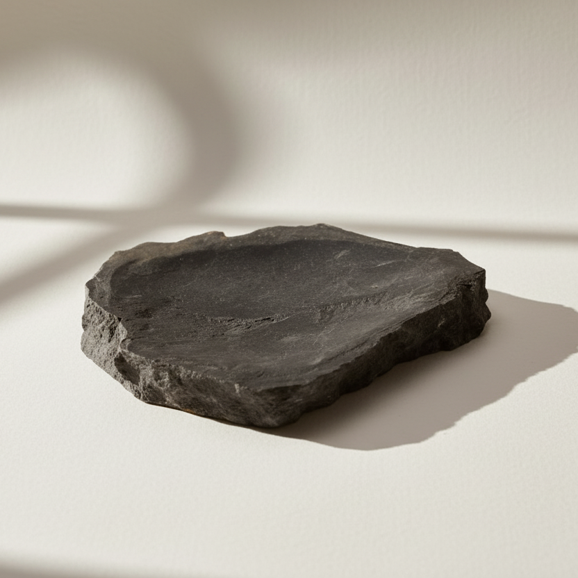 Natural Grey Marble Soap Dish