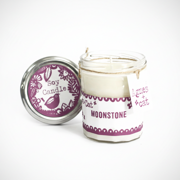 Jam Jar Candle - Moonstone
