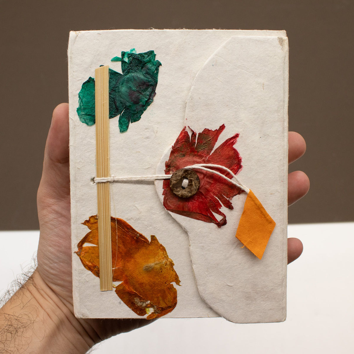 Med Lokta Button Lock Notebook