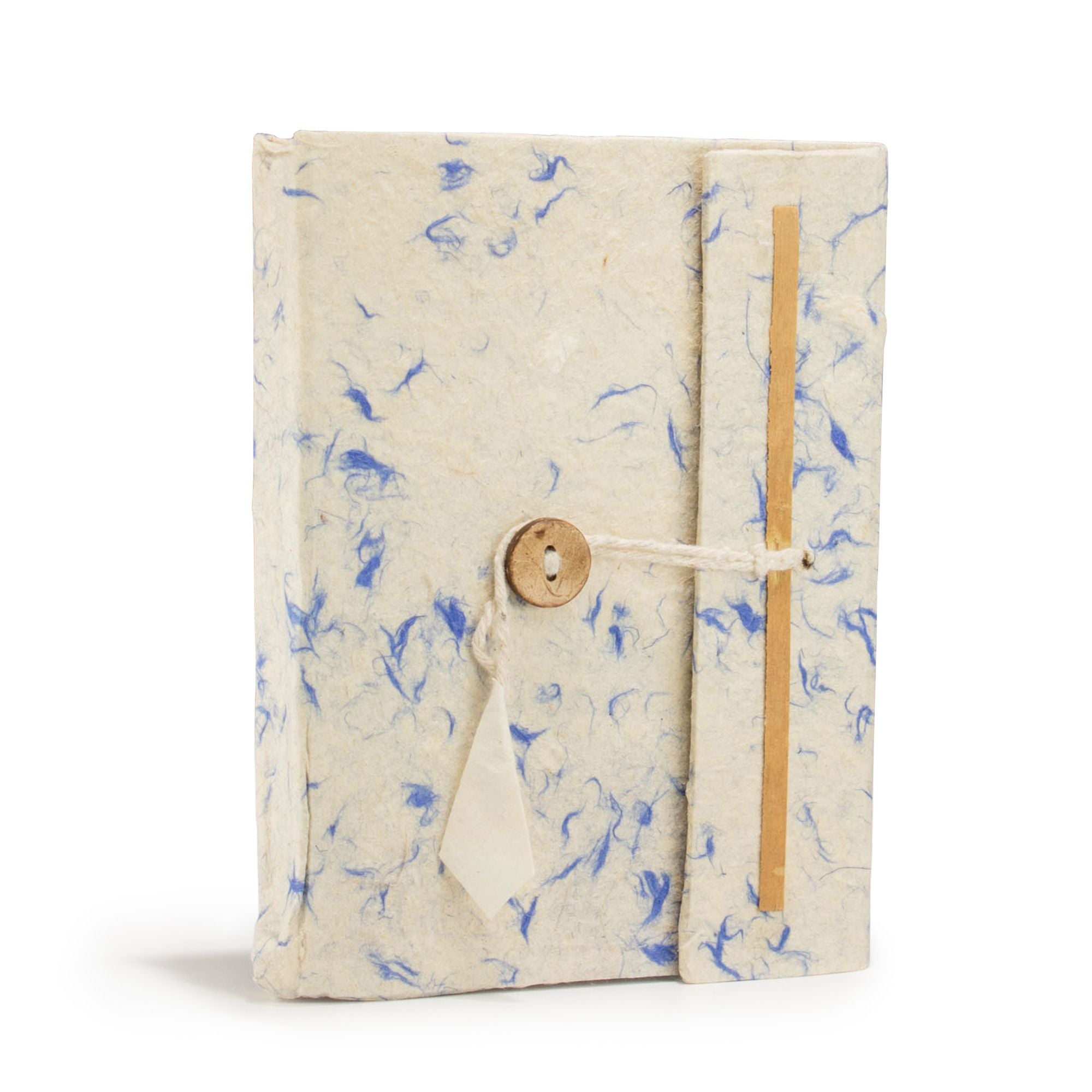 Med Lokta Mixed Blue Cotton Notebook