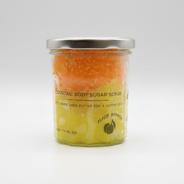 Fragranced Sugar Body Scrub - Peach Sangria